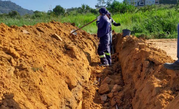 Você está visualizando atualmente INVESTIMENTO || Caer inicia extensão de rede em São João da Baliza